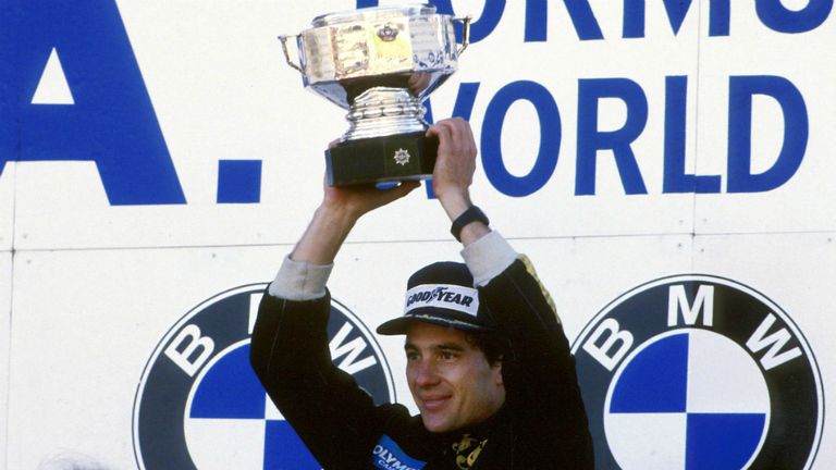 And took his first F1 win in Portugal