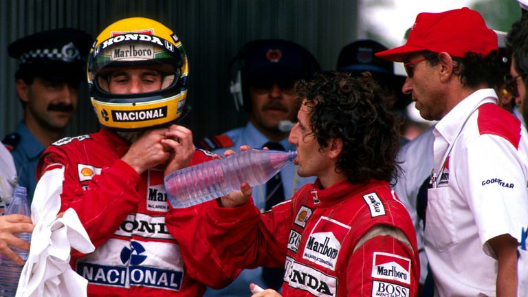 And developed an intense rivalry with team-mate Alain Prost