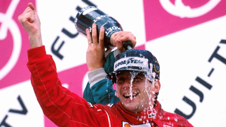 Senna just pipped Prost to the drivers' title in that first year