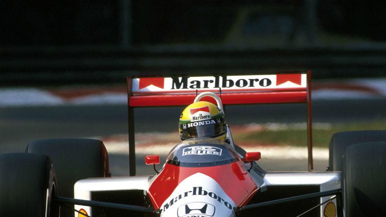 The Brazilian moved to McLaren in 1988