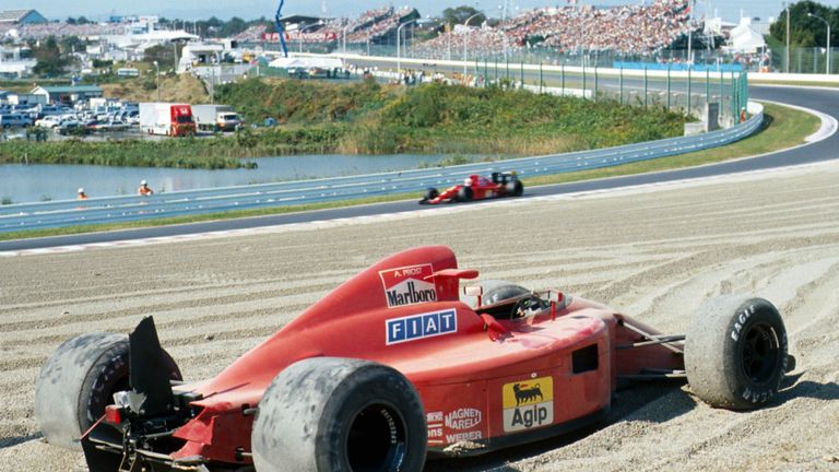...and the accident put both cars out of the race