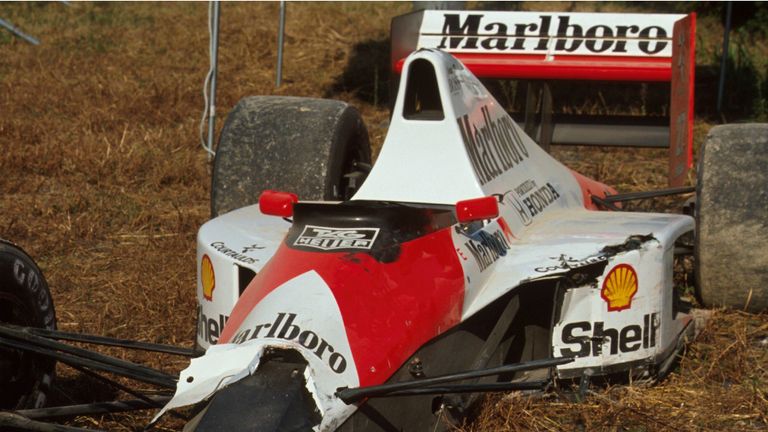 However Senna still took the title