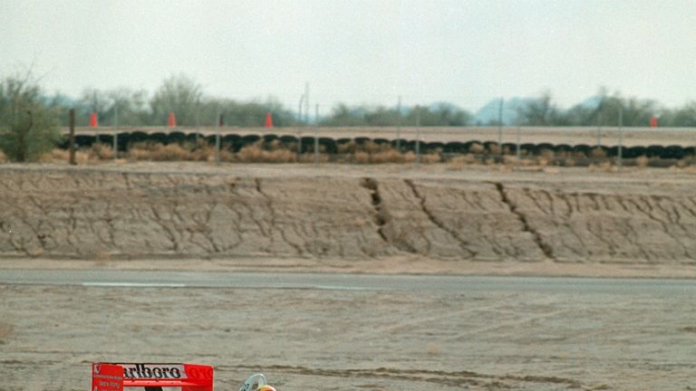 With no F1 contract for the following season, Senna tested with IndyCar team Penske in late 1992