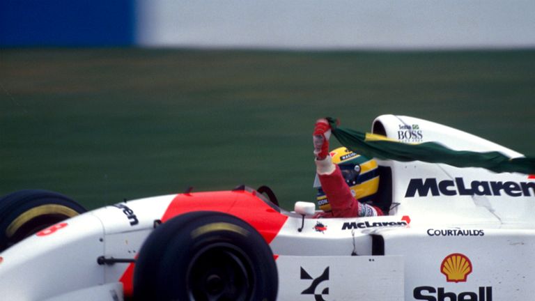 But it was his win at the European Grand Prix at a rain-hit Donington - and <i>that</i> first lap - which lived longest in the memory