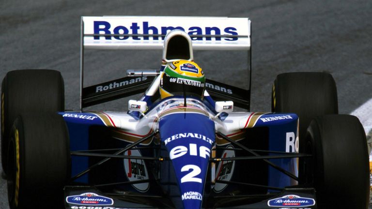 Senna moved to Williams in 1994