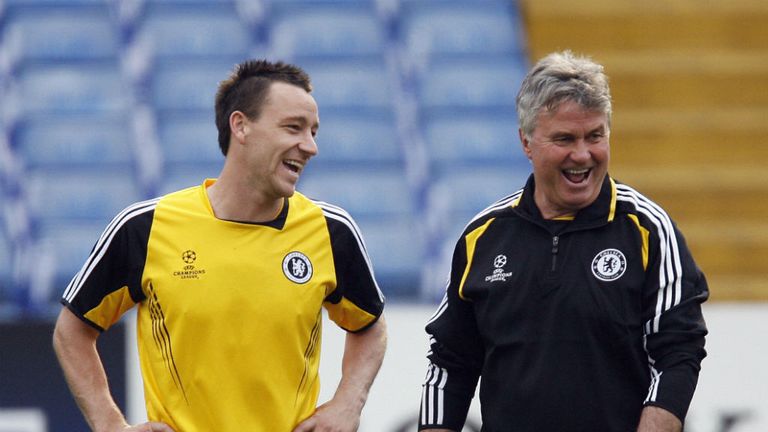 Guus Hiddink: The Dutchman developed a good relationship with the likes of John Terry in 2009
