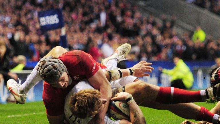 David Strettle: Thought he'd scored against Wales