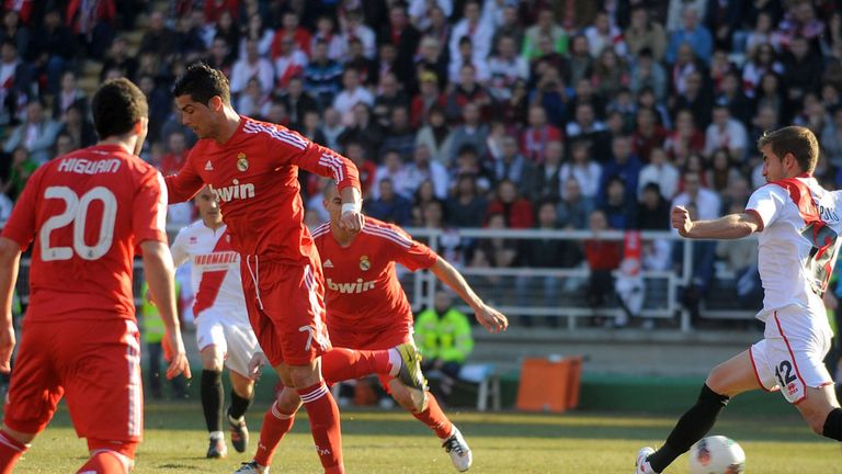 Cristiano Ronaldo: Notched a stunning backheel as Real Madrid won again