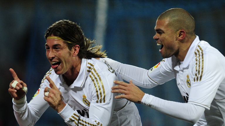 Sergio Ramos: Scored the only goal as Real Madrid beat Getafe to stay seven points clear of Barcelona
