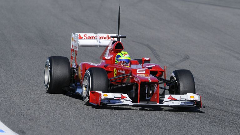 Felipe Massa: Ferrari driver completed 95 laps on day two of pre-season testing