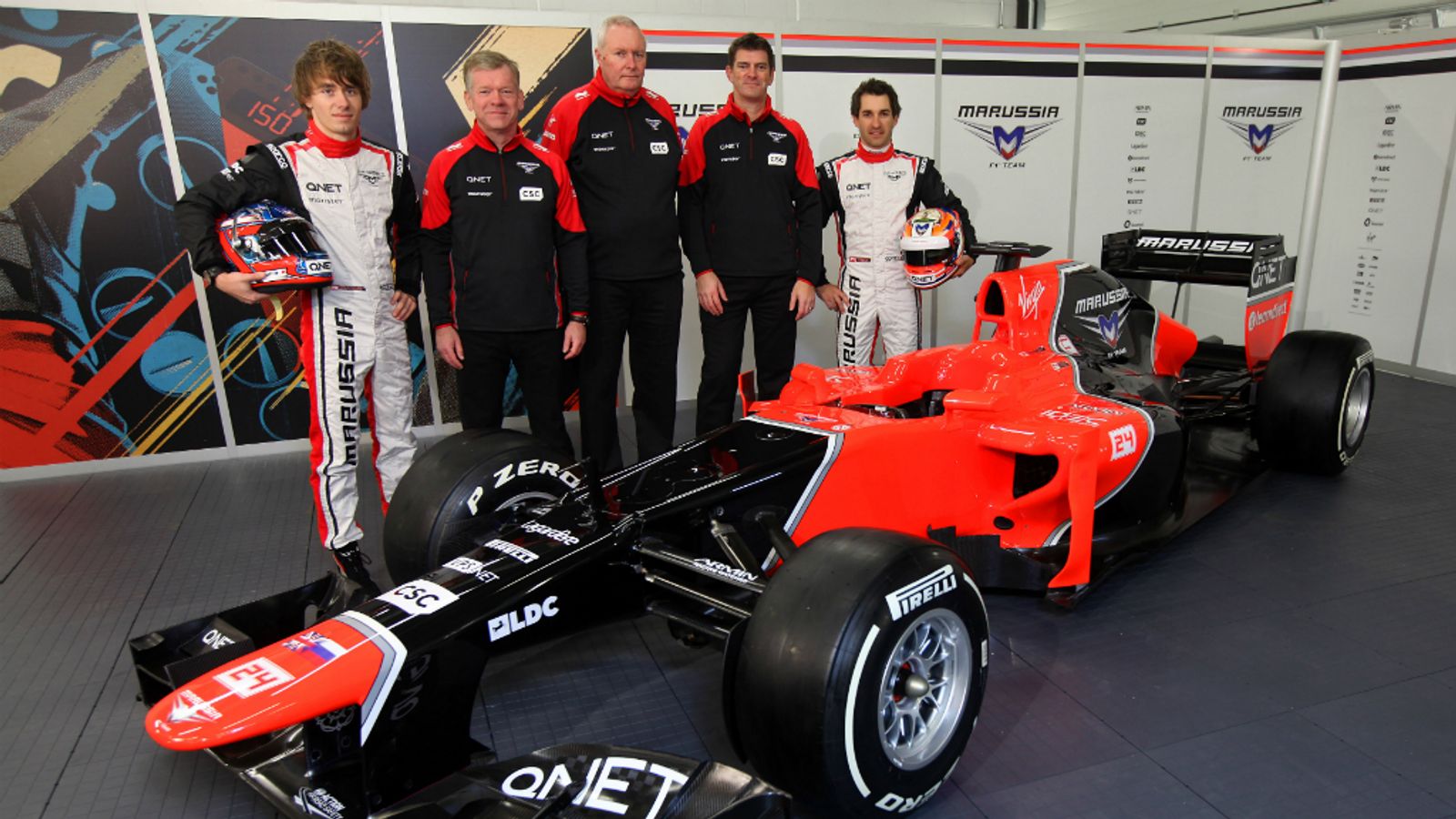 Marussia's MR01 breaks cover | F1 News | Sky Sports