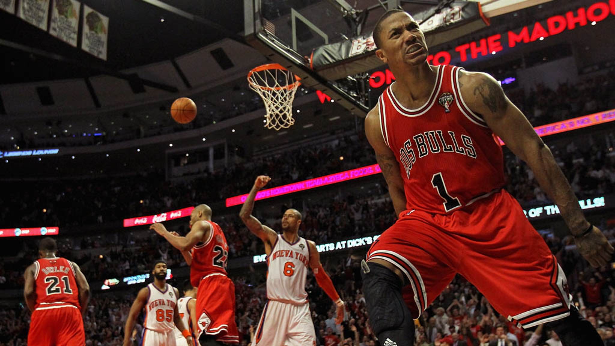 NBA: Rose blooms for Bulls | Sky Sports, image size:2048x1152