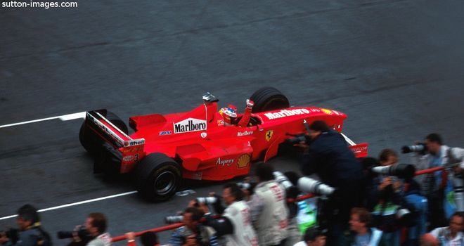Michael Schumacher wins in Argentina in 1998 - the last F1 race held in the country