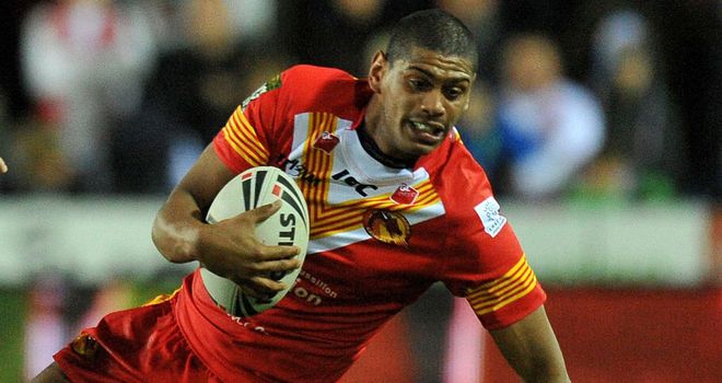 Leon Pryce: Two first-half tries put Catalan in control