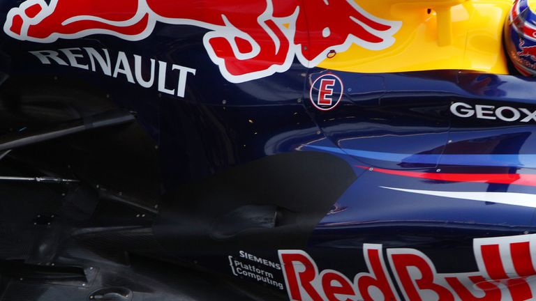 The exhaust outlets have been shifted out wider on the remodelled bodywork