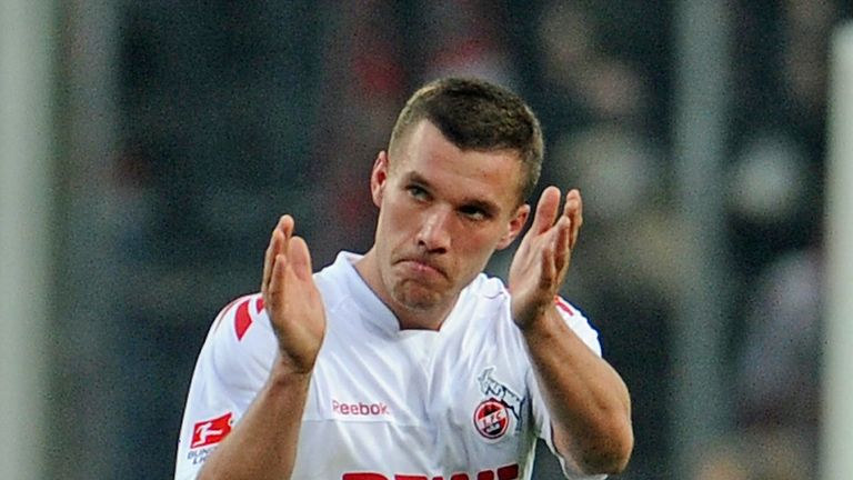 Lukas Podolski: Will officially become an Arsenal player in the summer