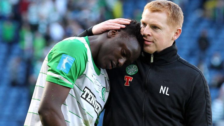 Neil Lennon: Not happy with Wanyama's comments