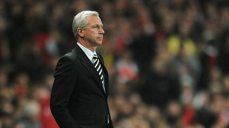 Alan Pardew: The Newcastle manager is aiming for a place in Europe within the next three years