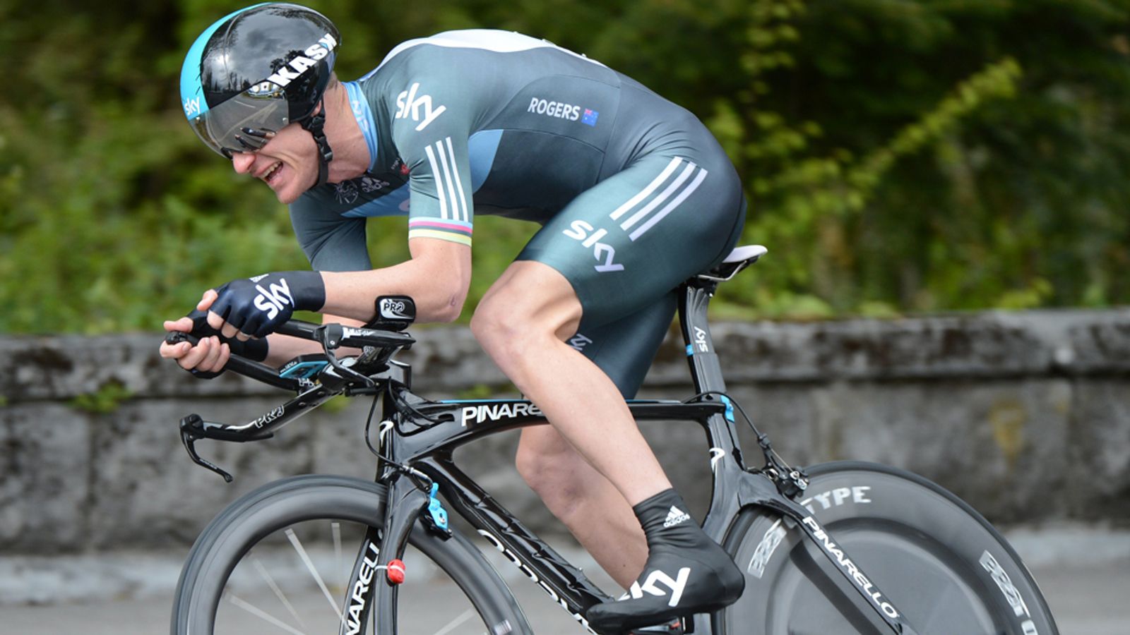 Rogers takes charge in TT | Cycling News | Sky Sports