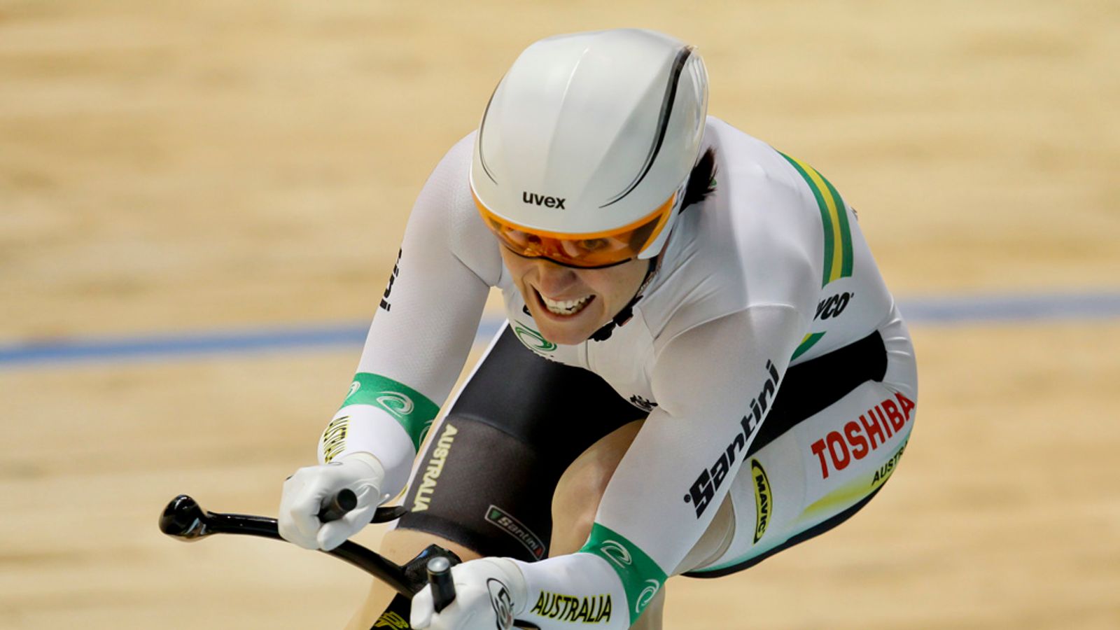 Australian Track Sprinter Anna Meares Commits To Rio 2016 Olympic Games Cycling News Sky Sports 