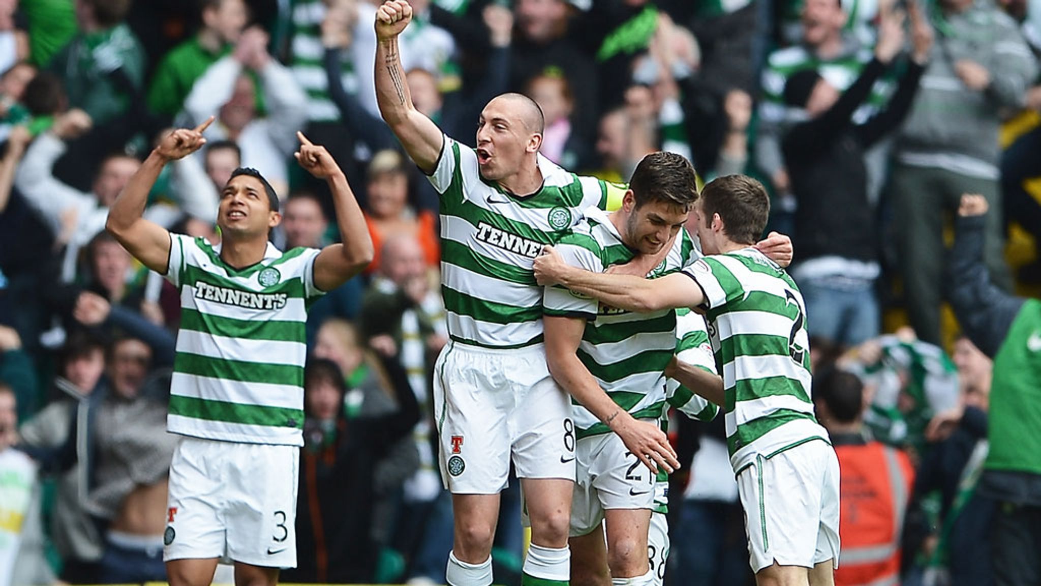 Celtic 3 - 0 Rangers - Match Report & Highlights