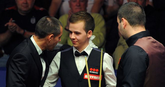 Luca Brecel (C): Was defeated in first round by Stephen Maguire (R)