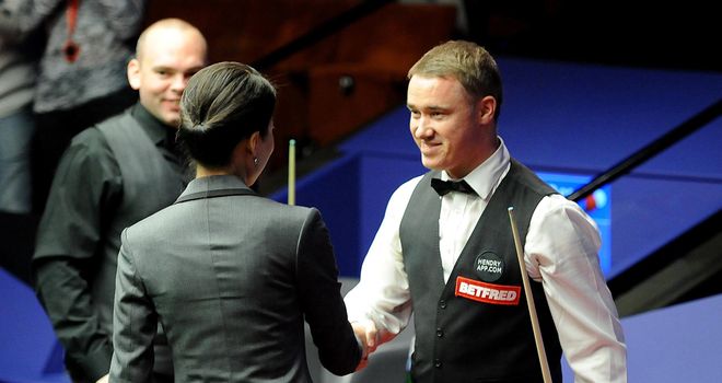 Stephen Hendry: Maximum 147 on first day