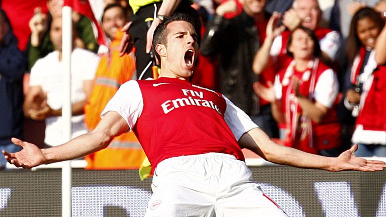 Robin van Persie: Arsenal striker has been linked with a summer move away from Emirates Stadium