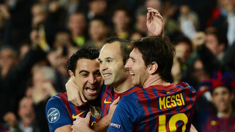 Andres Iniesta makes no mistakes to put Barcelona 3-1 in front against AC Milan