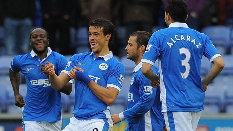 Franco Di Santo: The Wigan striker has spent the summer planning new dance moves to celebrate his goals