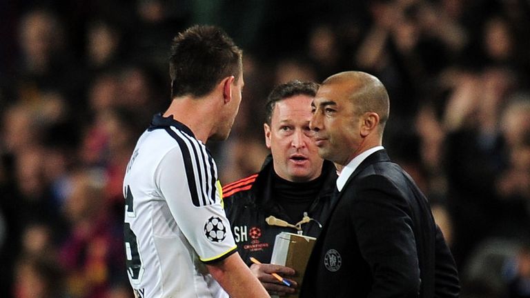 Roberto Di Matteo has backed John Terry despite his red card against Barcelona