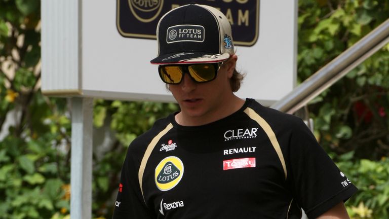 The Iceman looks cool despite the heat