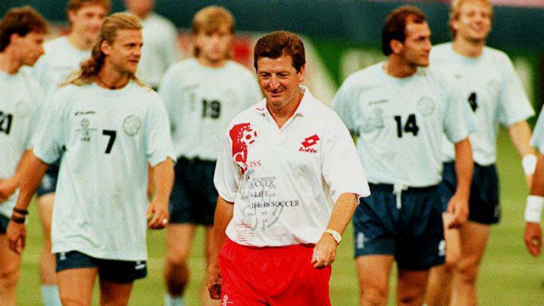 Swiss coach Roy Hodgson at 1994 World Cup
