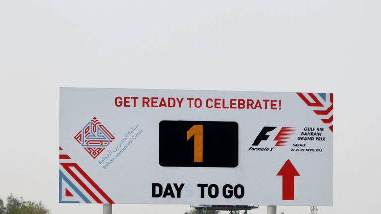 The countdown to FP1 is on