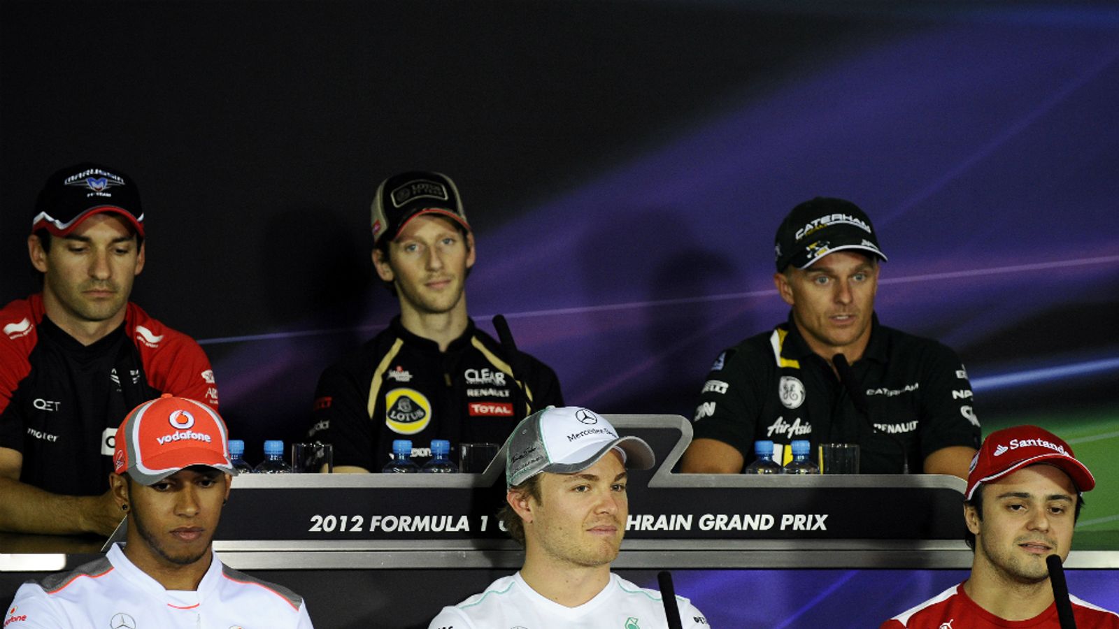 Press conference line-up F1 News