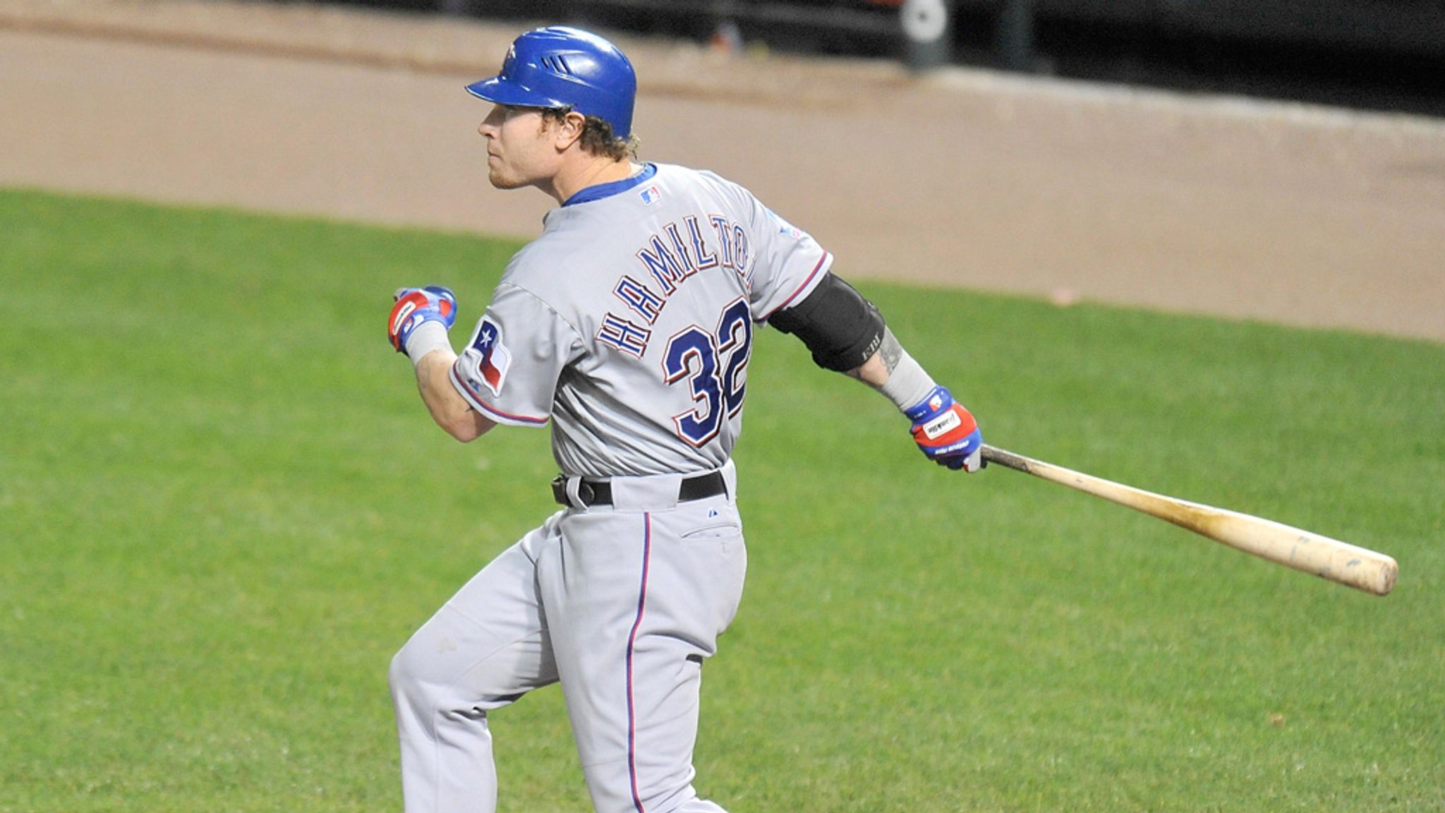 Texas Rangers' Josh Hamilton hits four home runs vs. Orioles