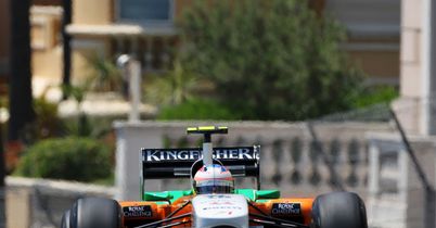 Di Resta in action at Monaco last year