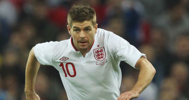 Steven Gerrard: Liverpool&#39;s captain will lead England on the field at Euro 2012
