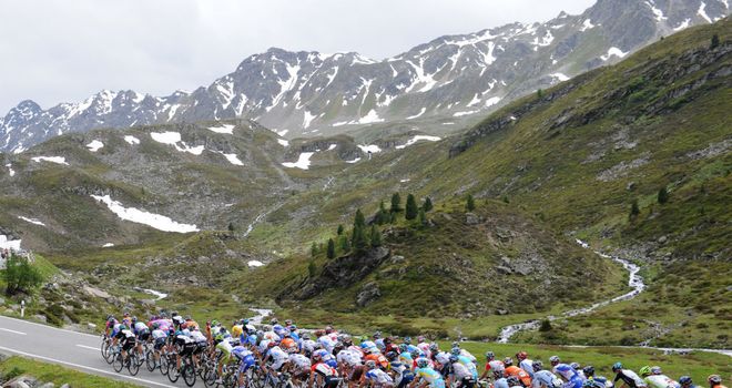 Le montagne non mancano mai nel programma del Giro di Svizzera