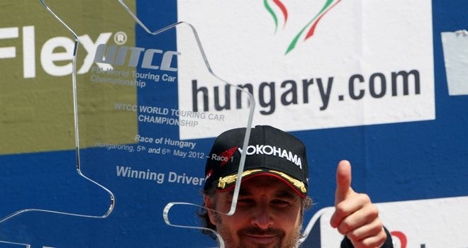Yvan Muller: won the first race of the day