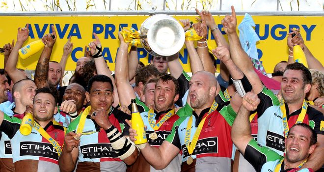 Harlequins clinched their first Premiership title in 2012 vs Leicester, just three years after the Bloodgate scandal 