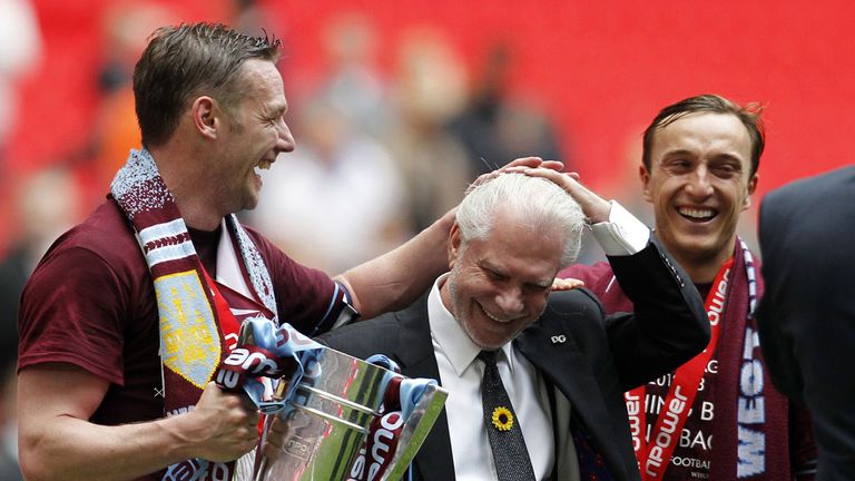 West Ham: secured their spot back in the elite division