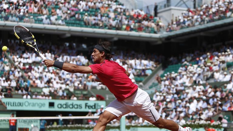Rafael Nadal: six times the French Open champion