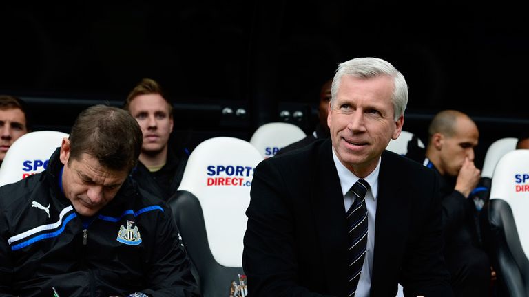Alan Pardew: Hoping no bids are made for his players