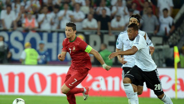 Portugal have stepped it up since going behind, with Cristiano Ronaldo in particular looking a threat. He fires off a shot from distance that tests Neuer.