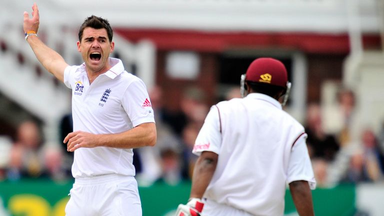 Unsuccessful appeal for lbw against Adrian Barath