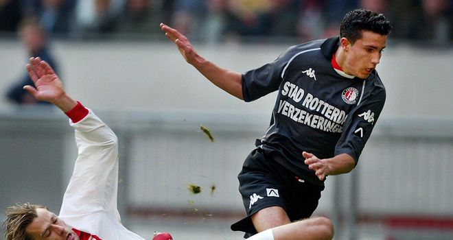 Van Persie came through the ranks at Feyenoord before being signed by Arsene Wenger