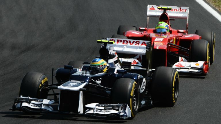 Bruno Senna: Mixed it with some of F1's bigger names