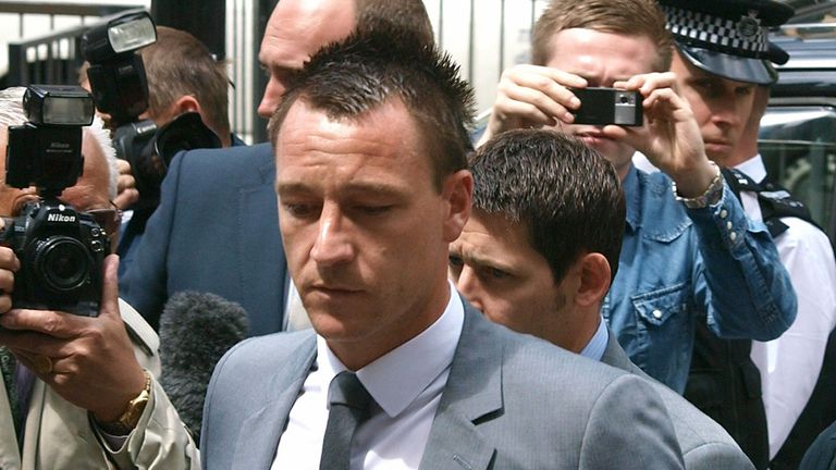 John Terry: Chelsea captain charged regarding alleged abusive and threatening behaviour towards Anton Ferdinand