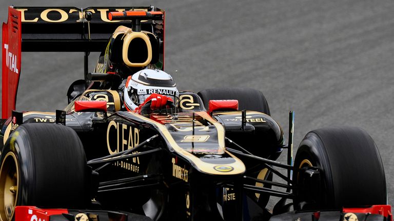 Kimi Raikkonen: Eyeing a Lotus win this weekend